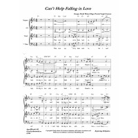 Can't help falling in love för kör/G Weiss/H Peretti/ L Creatore/Tommy Jonsson